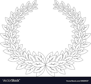 Laurel vector image