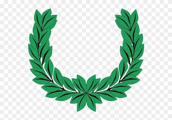 Laurel Wreath Crown Bay Laurel Illustration - Laurel Wreath Crown Bay Laurel Illustration