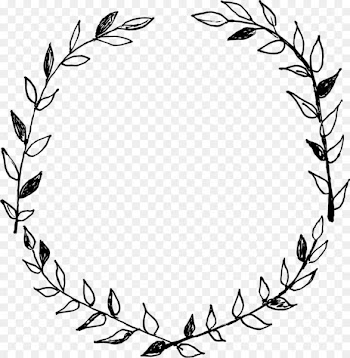 Laurel wreath Drawing Flower Clip art - drawn 