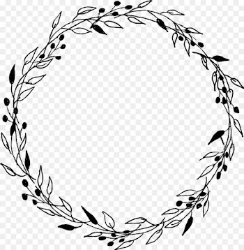 Laurel wreath Gift Marriage Wedding - blue wreath 