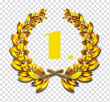 Laurel wreath Gold Bay Laurel , gold transparent background PNG clipart