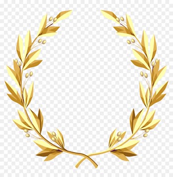 Laurel wreath Gold Clip art - column 