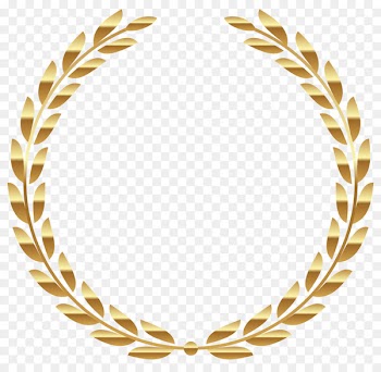 Laurel wreath Gold Clip art - wreath 