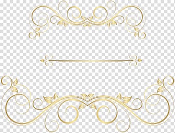 Laurel wreath , gold lace transparent background PNG clipart