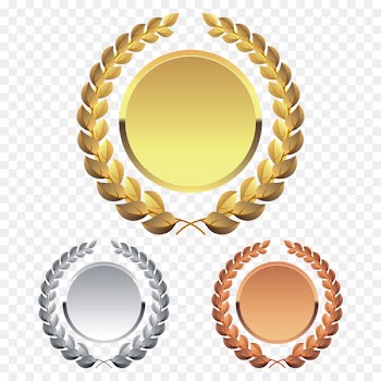 Laurel wreath Stock photography Illustration - Gold and silver bronze image design 