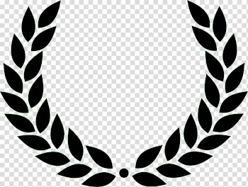 Laurel wreath , Watercolor fern transparent background PNG clipart