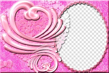 Lav Frames , pink frame transparent background PNG clipart