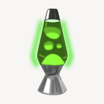 Lava lamp clipart, collage element | Free PSD - rawpixel