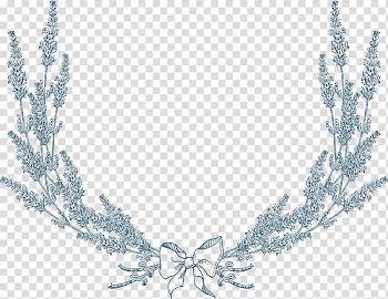 Lavender Drawing Laurel wreath Iron-on, lavanda transparent background PNG clipart
