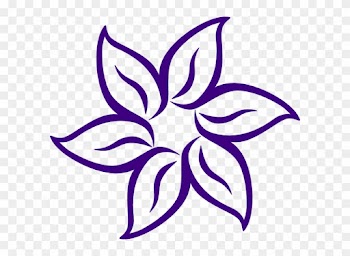Lavender Flower Clip Art - Cartoon Flowers