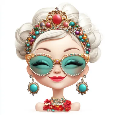 Lavish Emote with Glamorous Accessories Lavish Emote with Glamorous Accessories