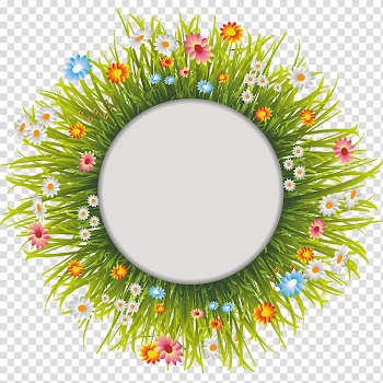 Lawn Flower Frames , flower transparent background PNG clipart