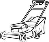 Lawn Mower Clipart Black And White | Clipart Panda - Free Clipart ...