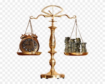 Lawyer Attorneys Fee Contract - Scales Of Justice With Money