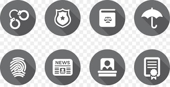 Lawyer Police officer Icon - Police supplies 
