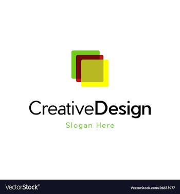 Layer print digital pixel logo vector image
