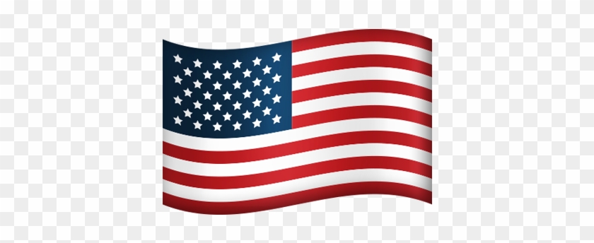 Lead Time 10-14 Weeks After Art Is Approved * 2 Colors - American Flag Emoji Png