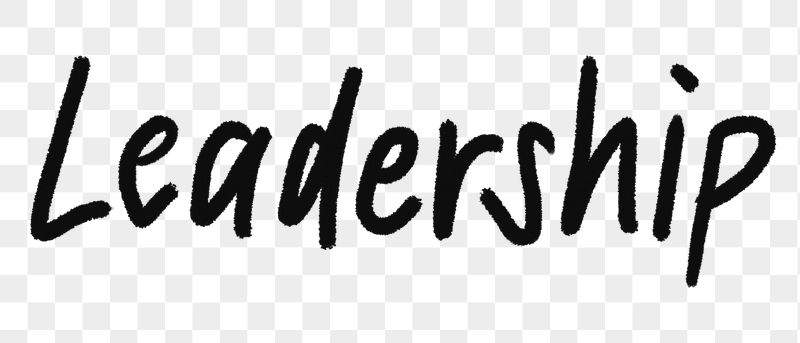 Leadership png word sticker, handwritten | Free PNG - rawpixel