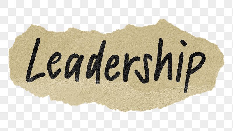 Leadership png word sticker, ripped | Free PNG - rawpixel