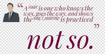 Leadership Quotes PNG Image Background