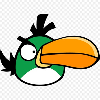 leaf area beak green - Angry bird green 