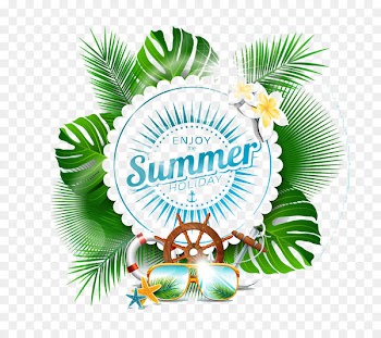 Leaf Arecaceae - Summer elements 