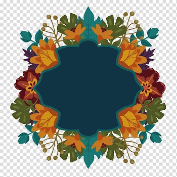 Leaf Autumn Euclidean , Lace border transparent background PNG clipart