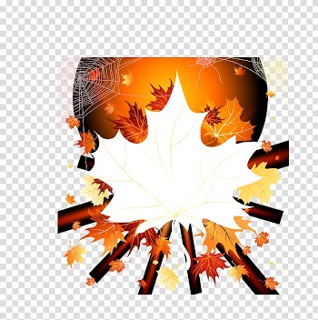 Leaf Autumn Illustration, Autumn leaves transparent background PNG clipart