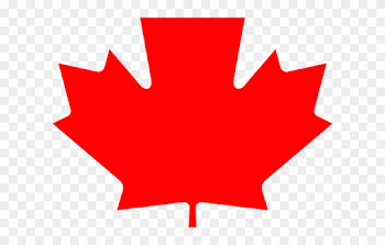 Leaf Clipart Canadian - Canadian Maple Leaf Png Transparent Png ...
