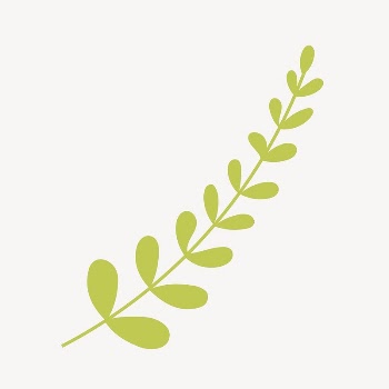 Leaf clipart, cute cartoon illustration | Free PSD Illustration - rawpixel