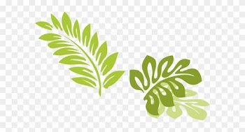 Leaf Clipart Luau - Hawaiian Leaf Clip Art