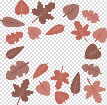 Leaf Deciduous Autumn, Red autumn leaves transparent background PNG clipart