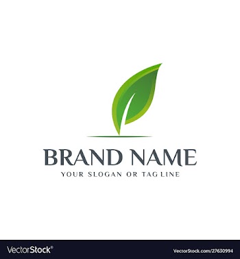 Leaf design vector image