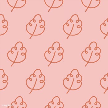 Leaf doodle pattern | Free stock vector - 892958