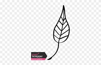 Leaf Doodle Template 006 Graphic By Janet Scott - Word Color In Script