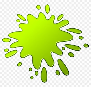 Leaf Embellishment Cliparts 1, - Mud Splatter Clip Art