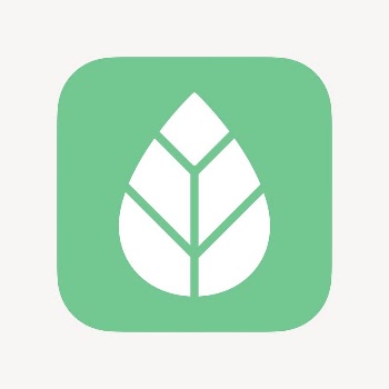 Leaf, environment icon, flat graphic | Free Icons - rawpixel