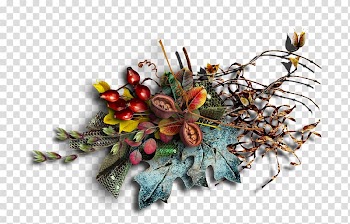 Leaf Floral design , autumn transparent background PNG clipart