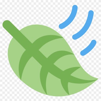 Leaf Fluttering In Wind - Leaf Fluttering In Wind Emoji