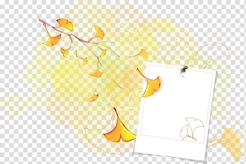 , Leaf Frame transparent background PNG clipart