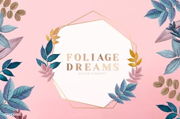 Leaf framed invitation card | Free stock vector - 593845