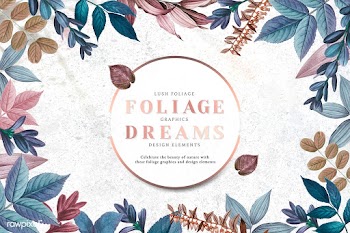 Leaf framed invitation card | Free stock vector - 593926
