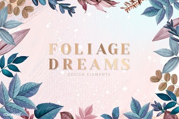Leaf framed invitation card | Free stock vector - 593938