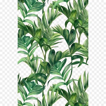 Leaf Green Electric Arches Wallpaper - Palm leaf 