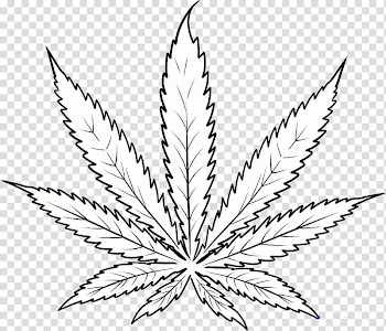 Leaf illustration, Cannabis smoking Drawing , marijuana transparent background PNG clipart