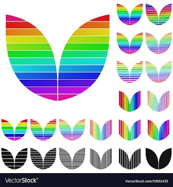 Leaf Logo Set vector image