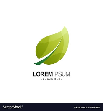 leaf logo template and nature design