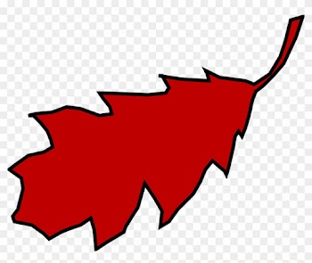 Leaf Oak Red Fall Autumn Season Nature Brown - Red Oak Leaf Clipart