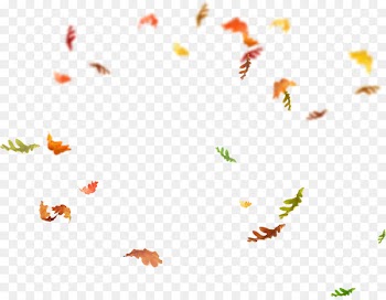 Leaf Overlay - falling 