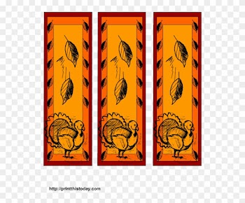 Leaf Pile Clip Art Black And White - Thanksgiving Bookmarks Free Printables